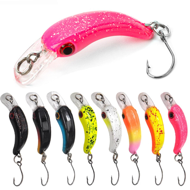 Fishing Lure Crankbait - 1pcs Floating Mini Minnow Fishing Lure