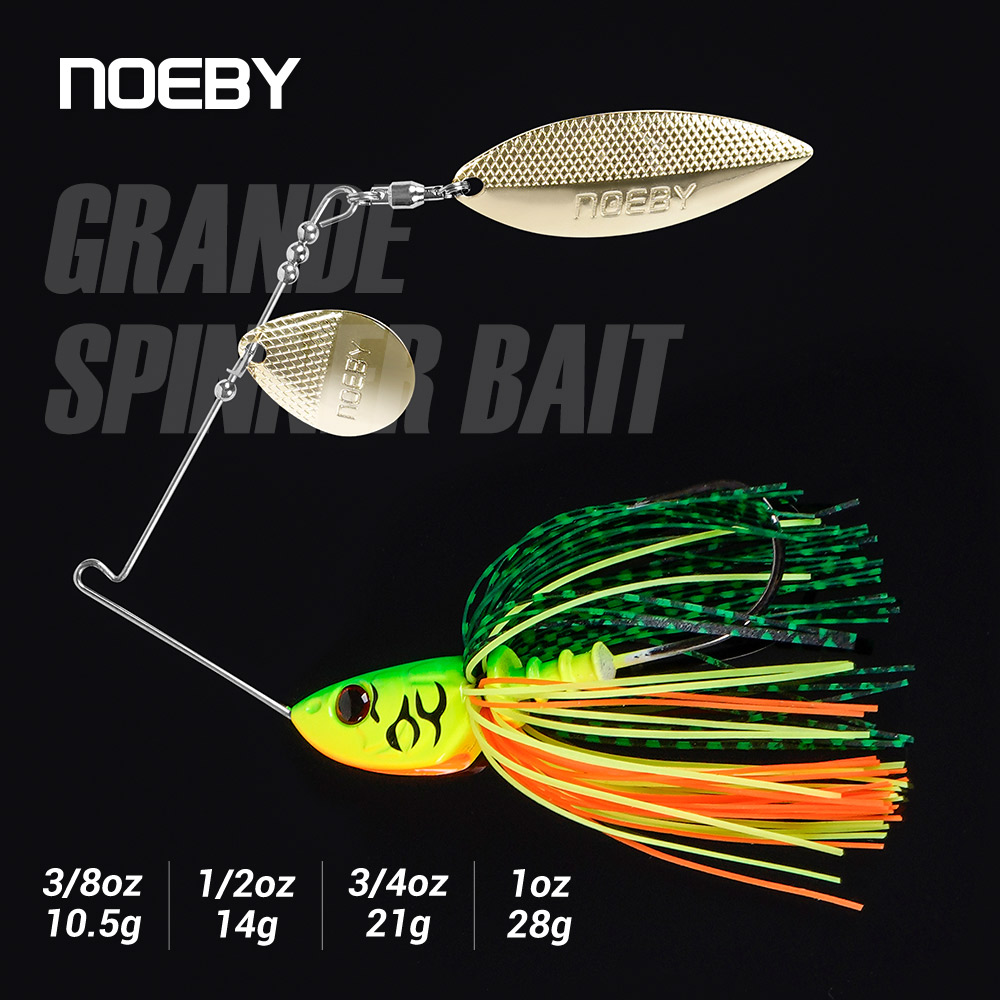 Noeby Spinnerbait 10.5g 14g 21 - đánh giá và giá Fishing Lure Blade Bait