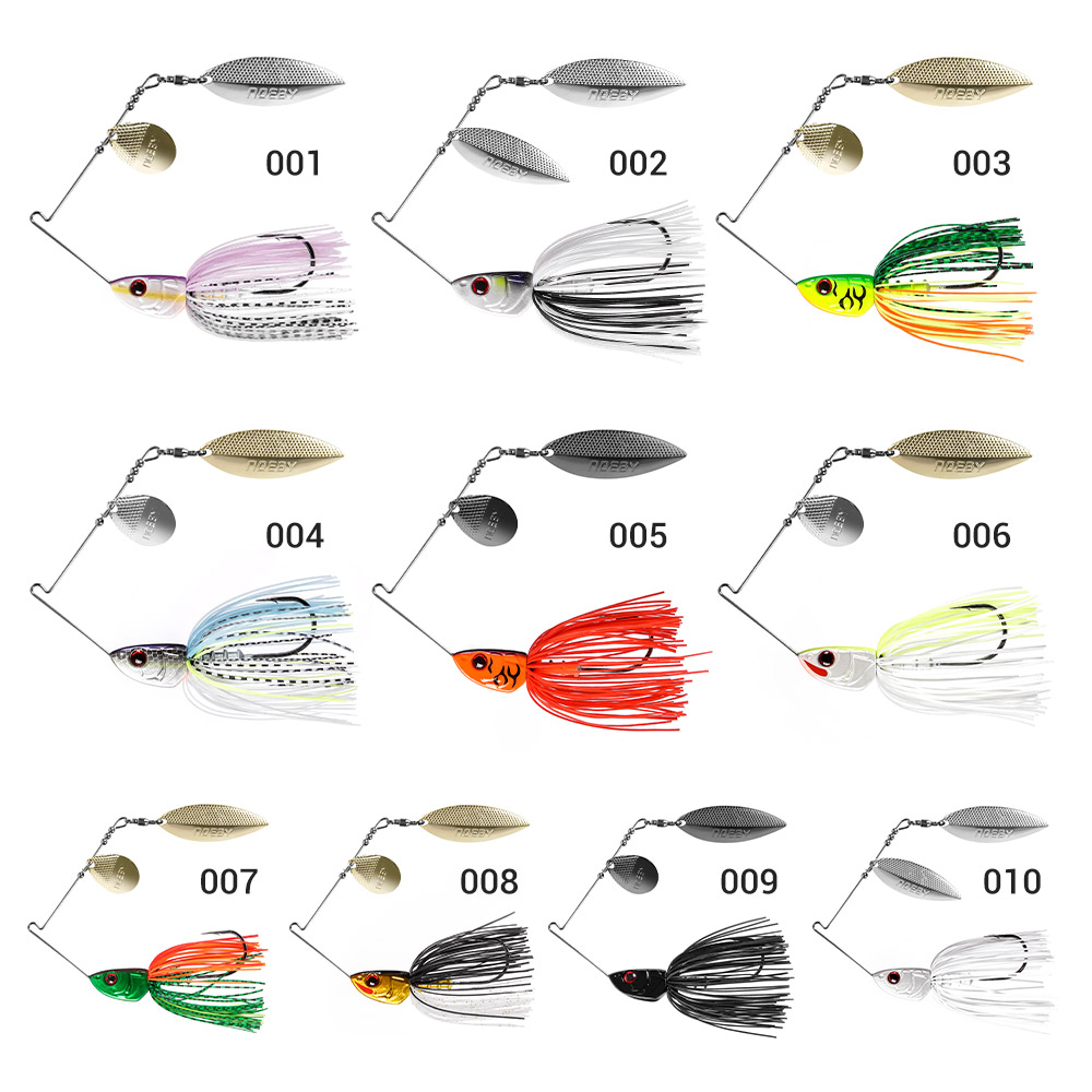 Noeby Spinnerbait 10.5g 14g 21 - đánh giá và giá Fishing Lure Blade Bait