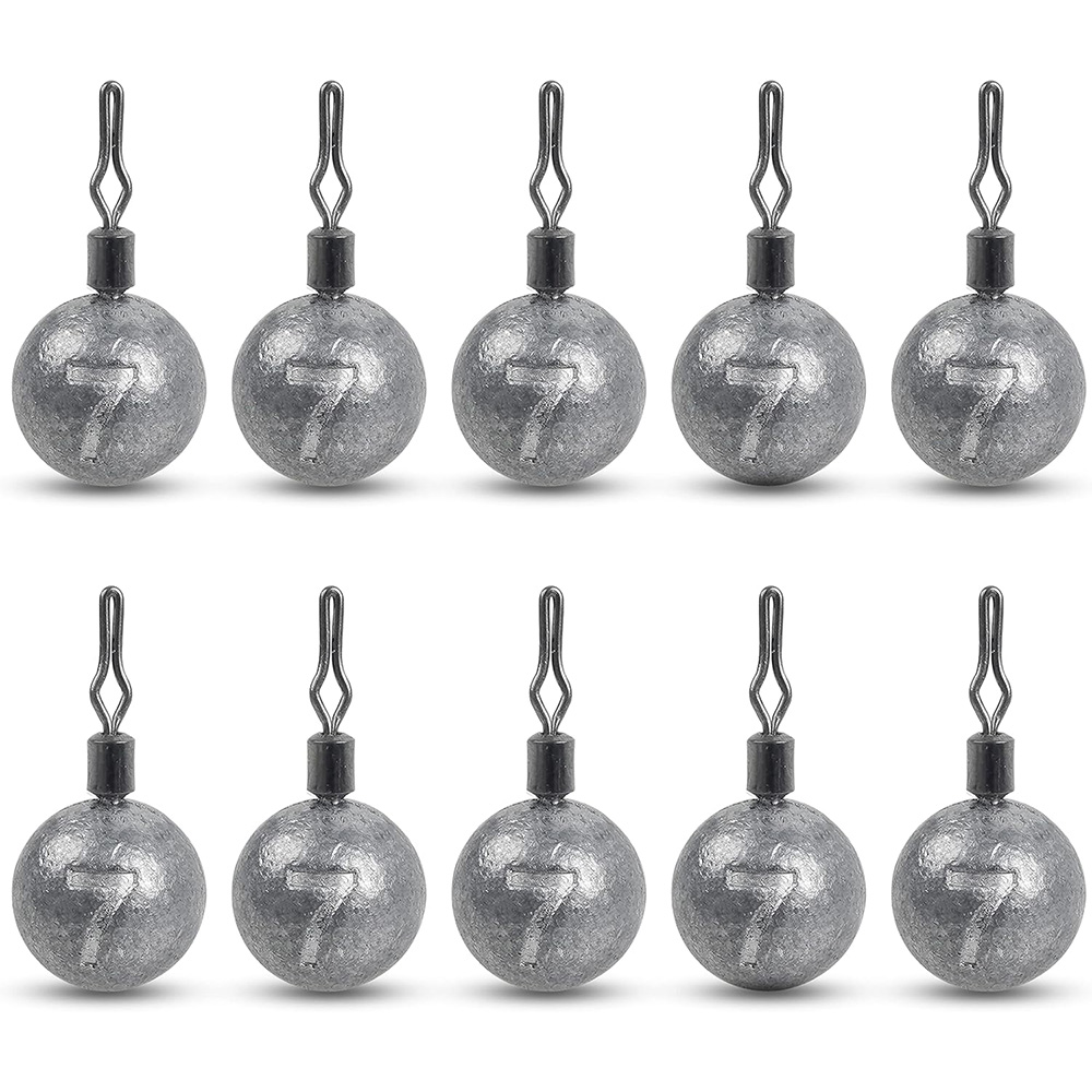10Pcs Fishing Weight Lead 2.5G - đánh giá và giá Fishing Lure Popper