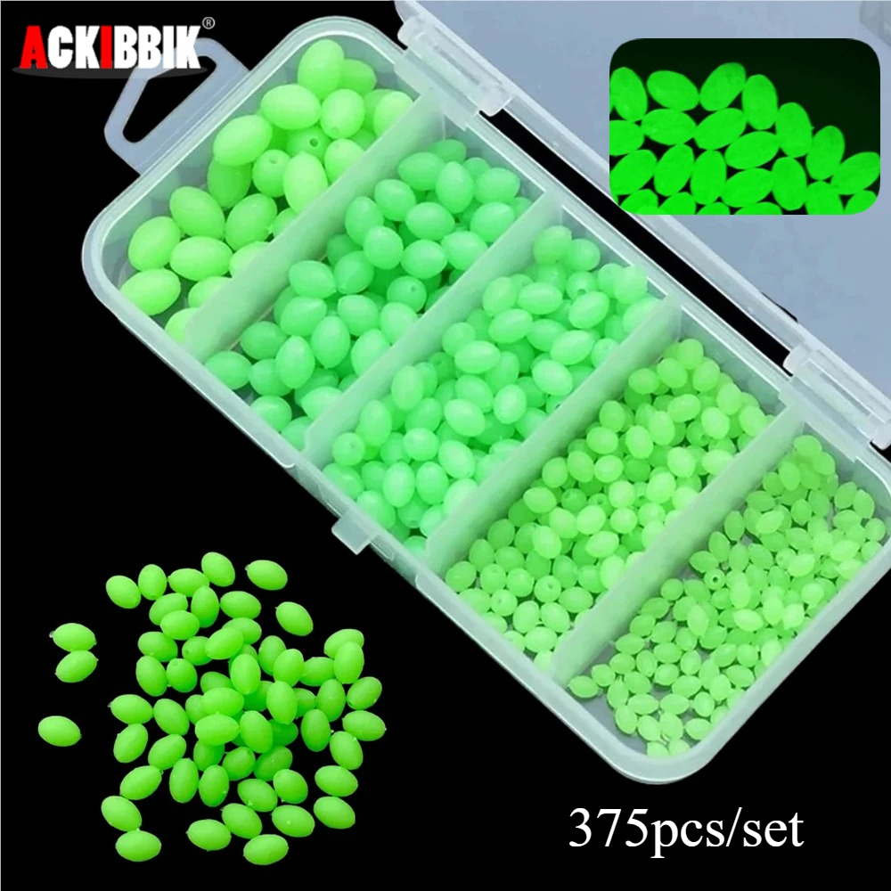 Ackibbik 375pcs/box Luminous F - đánh giá và giá Fishing Lure Box