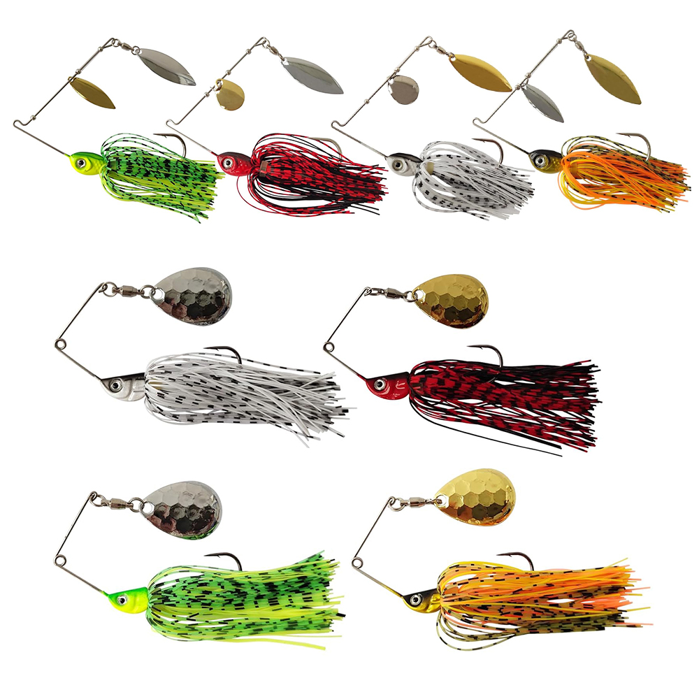 Eupheng Spinner Bait Spoon Wir - đánh giá và giá Fishing Lure Buzzbait