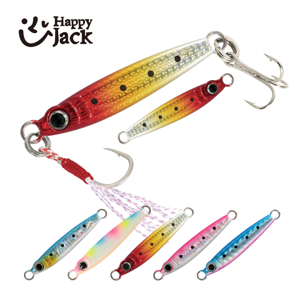 HappyJack new Micro Metal Jig  - đánh giá và giá Fishing Lure Spoon