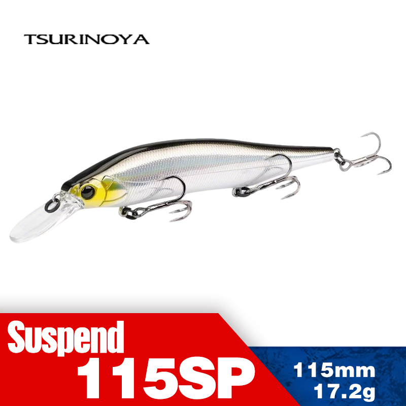 TSURINOYA 115mm 17.2g Suspendi - đánh giá và giá Fishing Lure Jerkbait