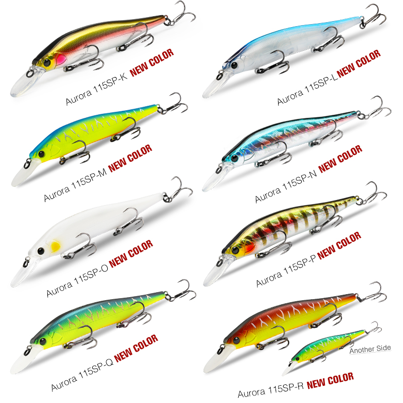 TSURINOYA 115mm 17.2g Suspendi - đánh giá và giá Fishing Lure Jerkbait
