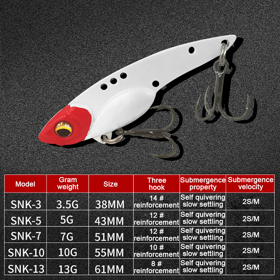 GOBYGO 3.5G-13G Metal VIB Fish - đánh giá và giá Fishing Lure Crankbait