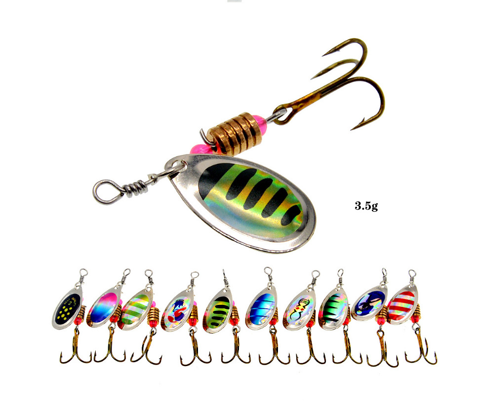 Newest Metal Spoon Spinner Fis - đánh giá và giá Fishing Lure Soft Plastic