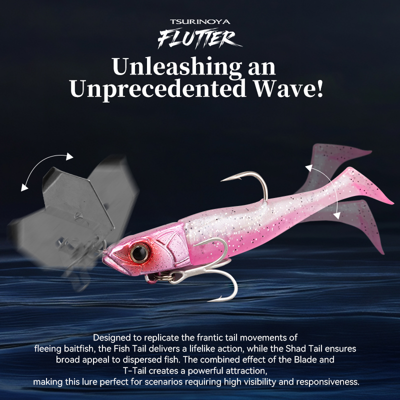 TSURINOYA FLUTTER 110mm 32g Lo - đánh giá và giá Fishing Lure Blade Bait