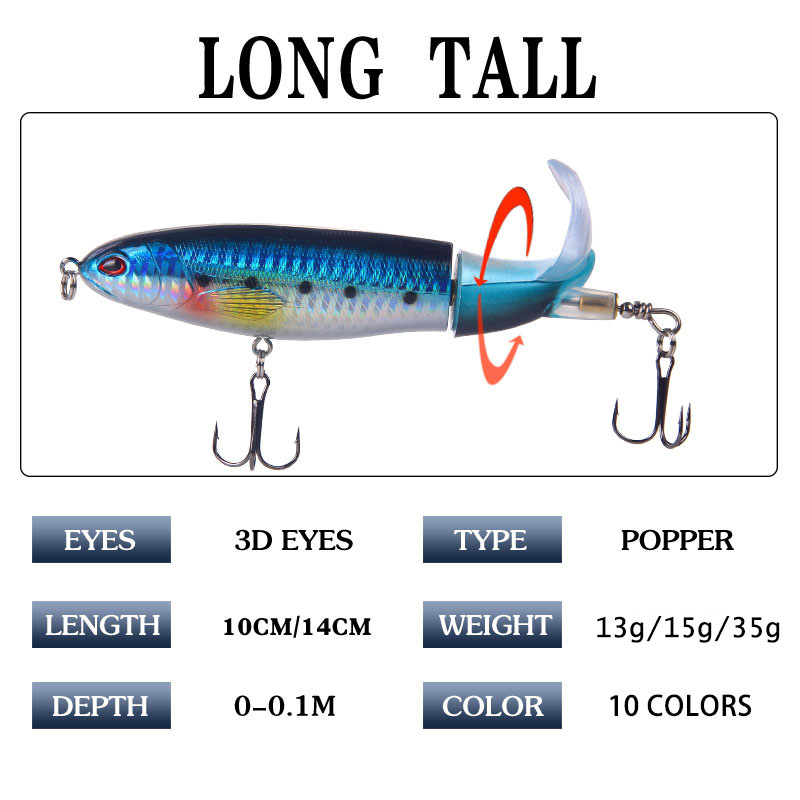 1Pcs Whopper Plopper Fishing L - đánh giá và giá Fishing Lure Popper