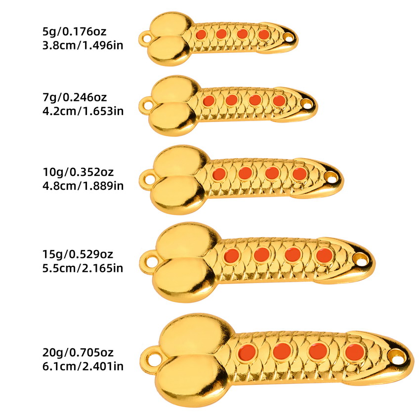 Metal Spoon Penis Shape Fishin - đánh giá và giá Fishing Lure Spoon