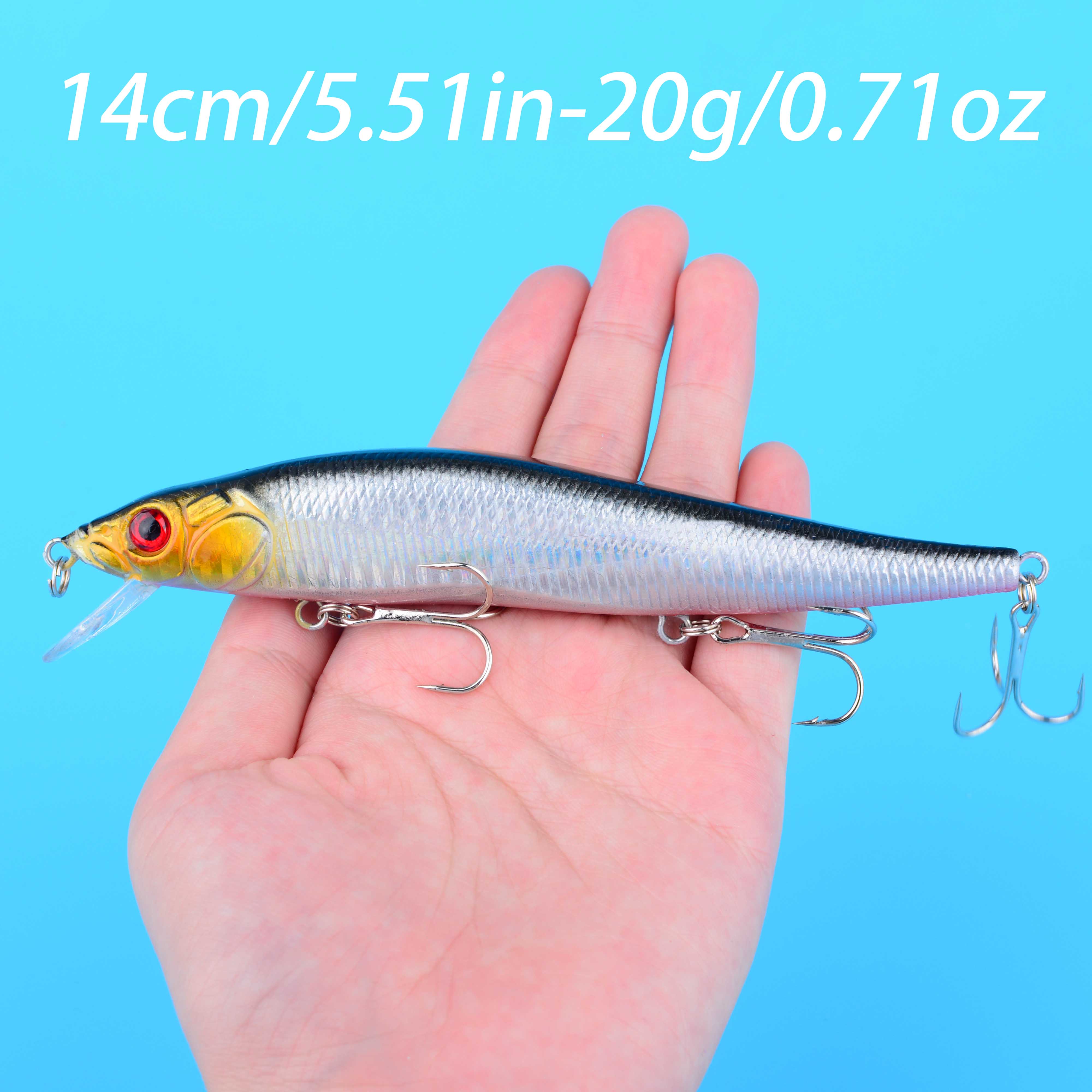 1pc Minnow Fishing Lure Floati - đánh giá và giá Fishing Lure Jerkbait