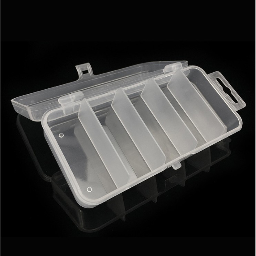 1pcs Transparent Plastic Stora - đánh giá và giá Fishing Lure Spoon