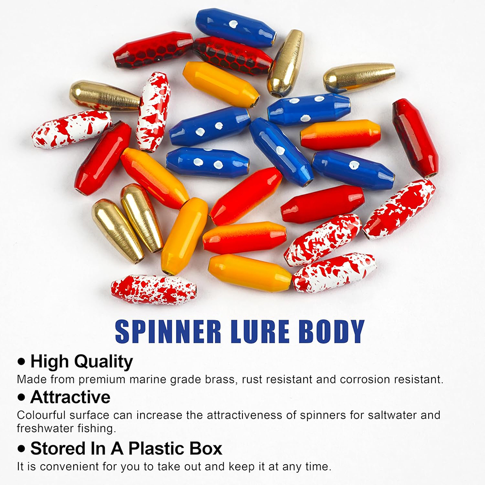10pcs Fishing Brass Spinner Lu - đánh giá và giá Fishing Lure Spinnerbait