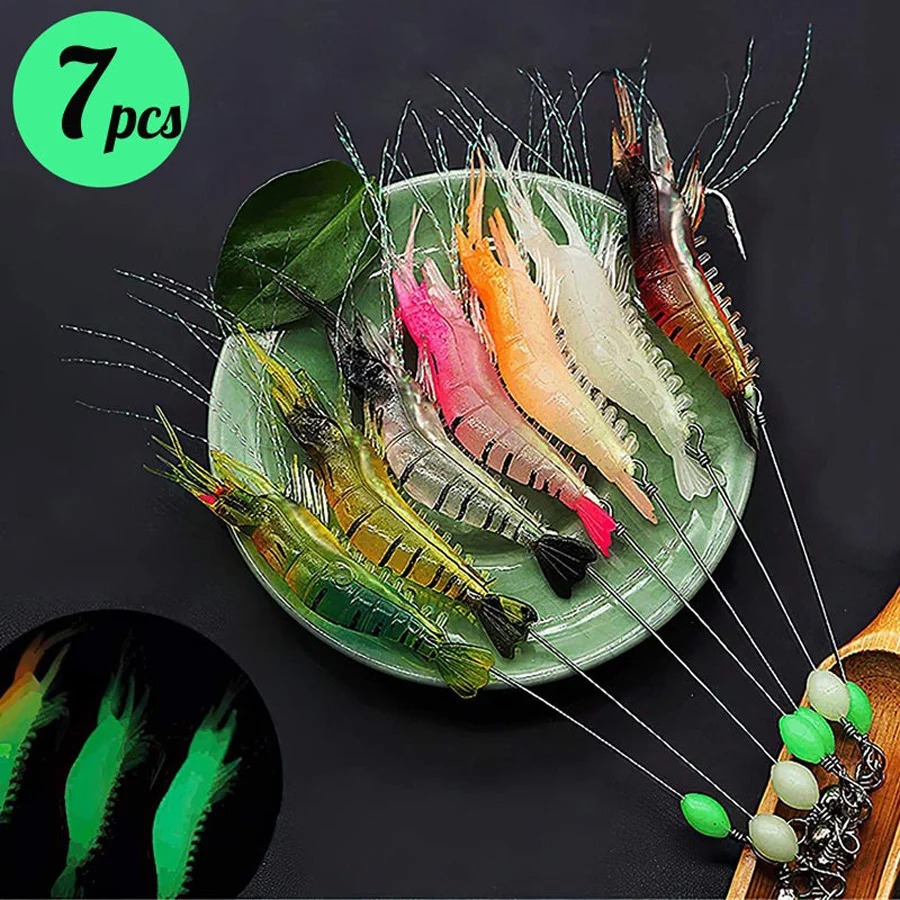 3pcs/7pcs Shrimp Lures Fishing - đánh giá và giá Fishing Lure Making Kit