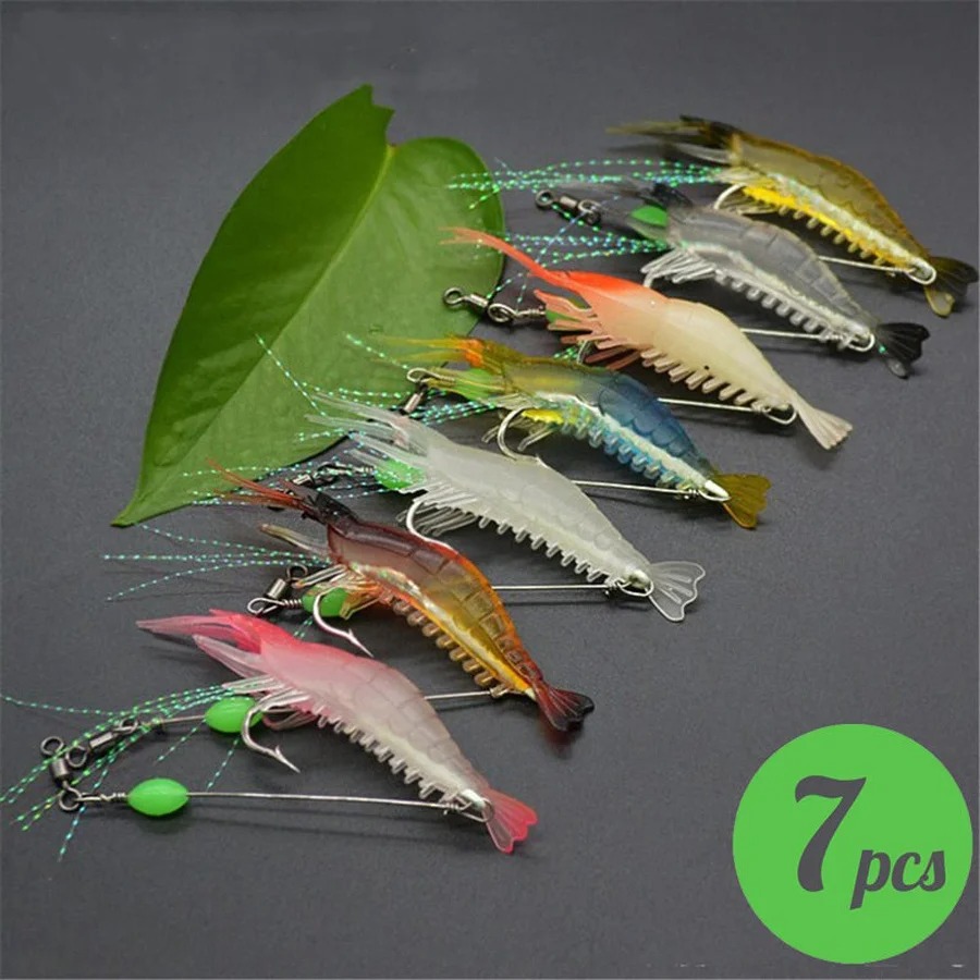 3pcs/7pcs Shrimp Lures Fishing - đánh giá và giá Fishing Lure Making Kit
