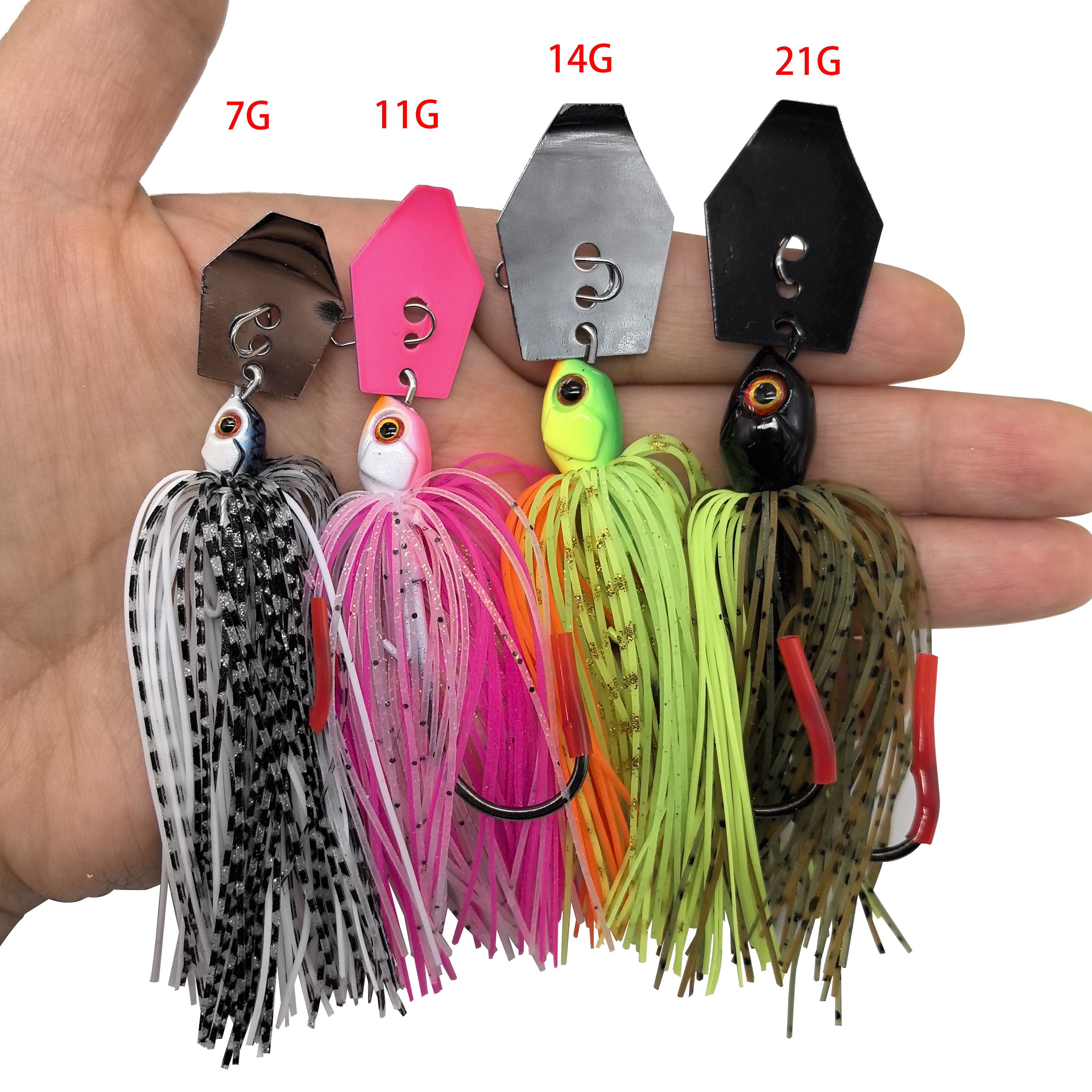 Mycena 7G/9G/11G/14G/21G fishi - đánh giá và giá Fishing Lure Blade Bait