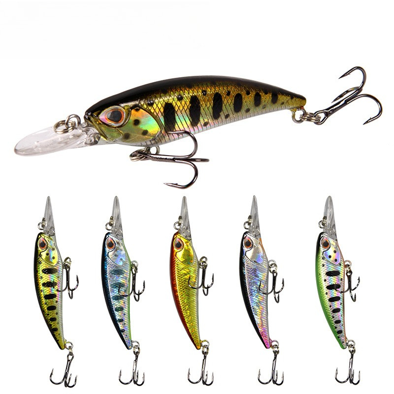 1pcs 7.5cmM 5.1G Floating Long - đánh giá và giá Fishing Lure Jerkbait