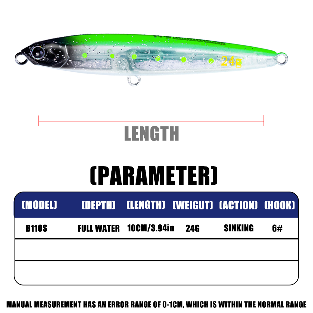 Fishing Lure 4pcs/set Pencil S - đánh giá và giá Fishing Lure Making Kit
