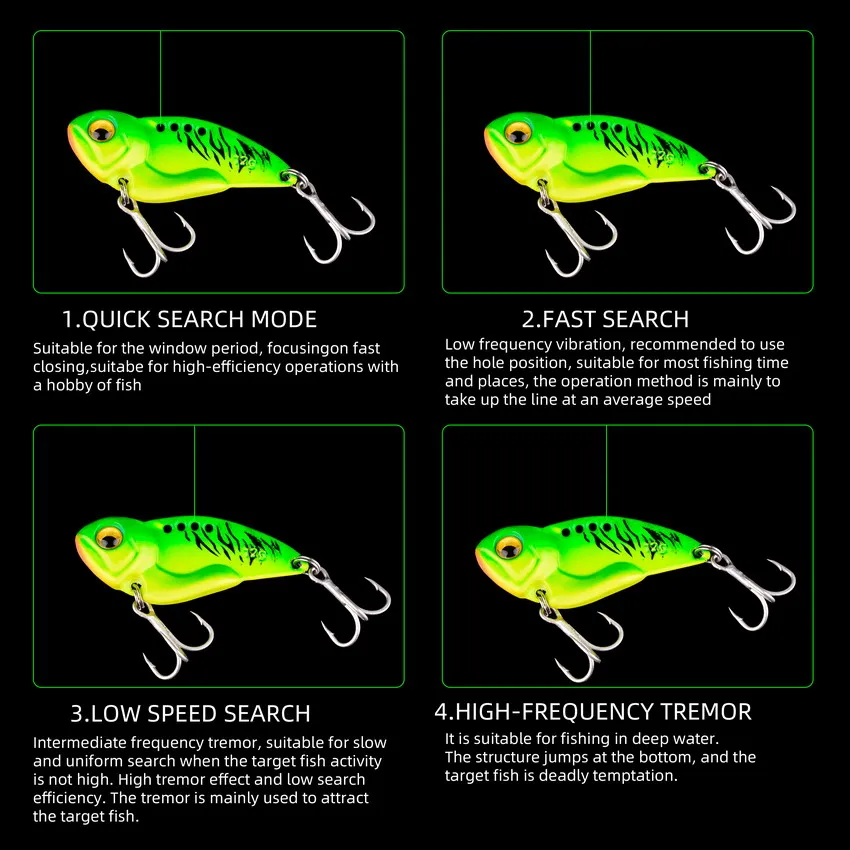 5pcs Metal VIB Spoon Fishing L - đánh giá và giá Fishing Lure Crankbait