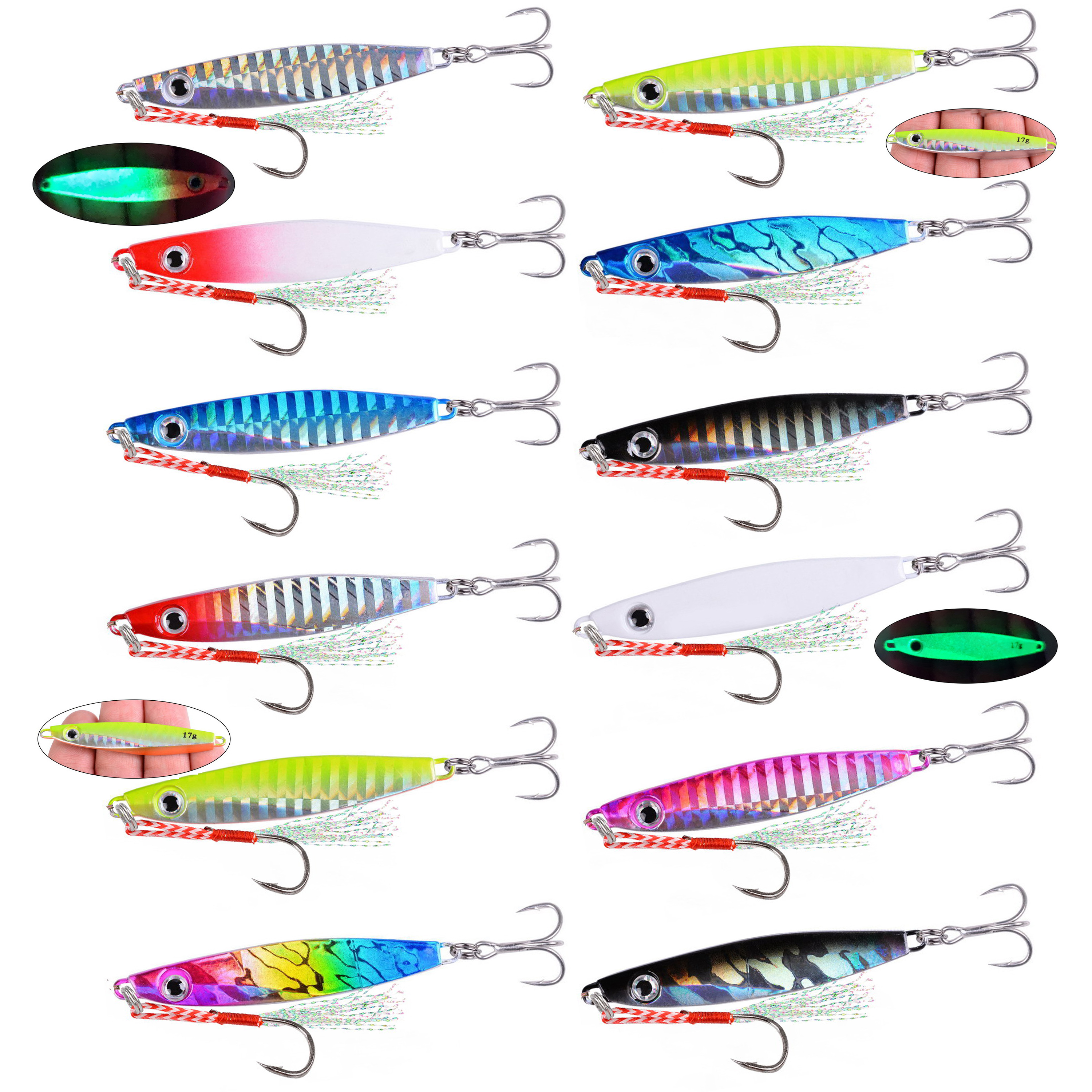 22PCS Metal Spoon Jigs Carp Fi - đánh giá và giá Fishing Lure Crankbait