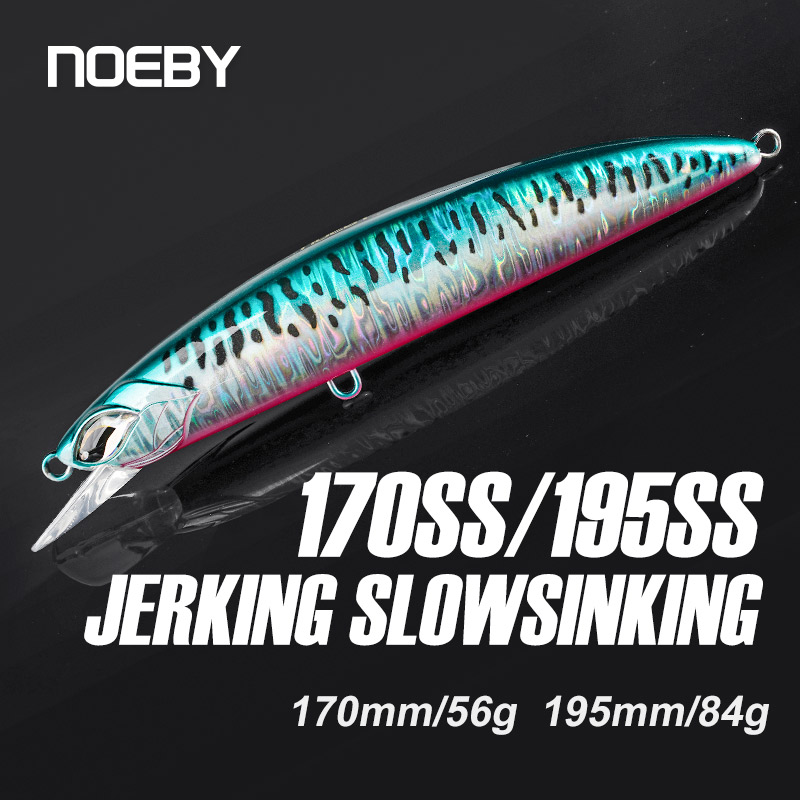 NOEBY Jerking Slow Sinking Min - đánh giá và giá Fishing Lure Jerkbait