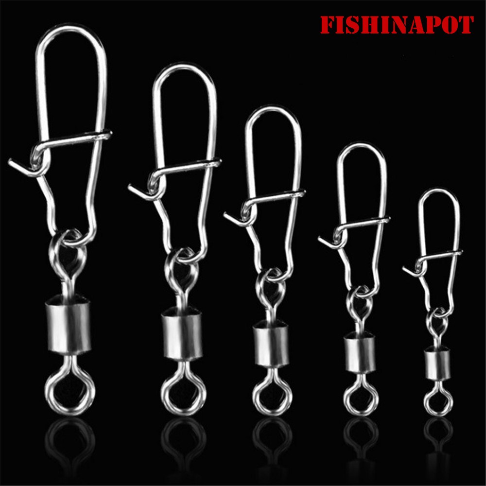 FISHINAPOT 30pcs/lot 2#-10# St - đánh giá và giá Fishing Lure Spinnerbait