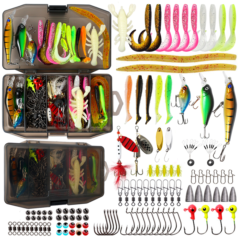 New 120PCS Fishing Lure Set So - đánh giá và giá Fishing Lure Spinnerbait