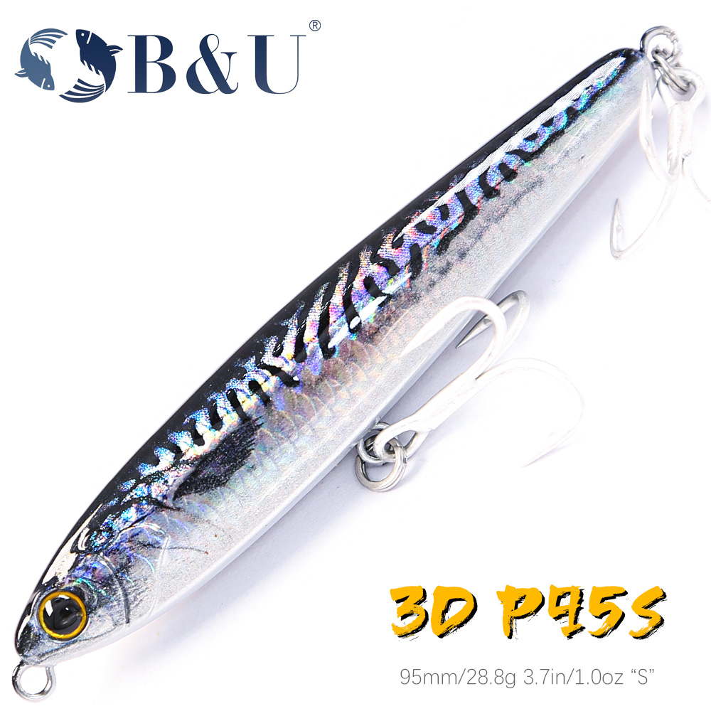 B&U Sinking Pencil Fishing Lur - đánh giá và giá Fishing Lure Jerkbait