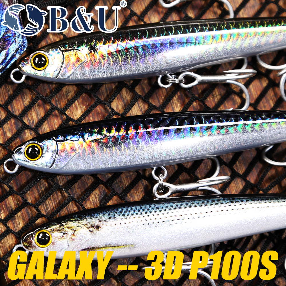 B&U Sinking Pencil Fishing Lur - đánh giá và giá Fishing Lure Jerkbait