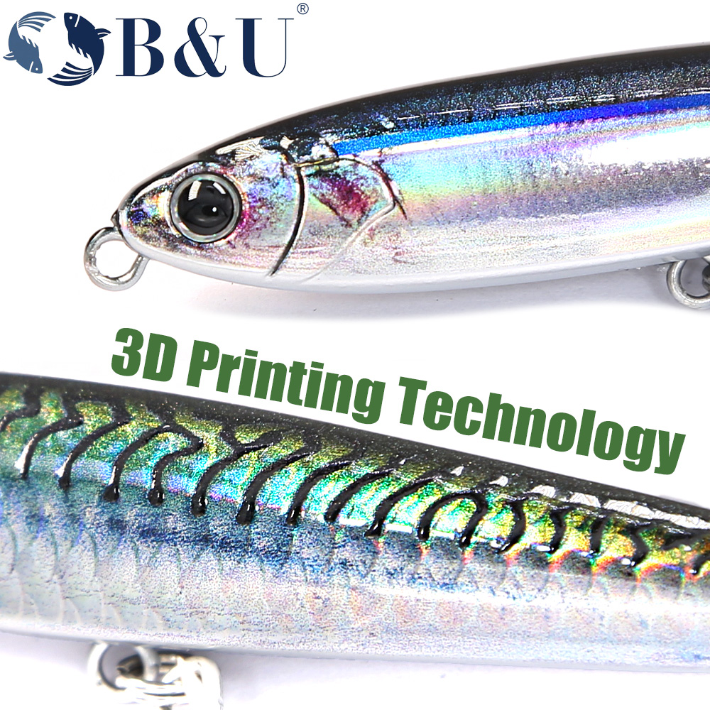 B&U Sinking Pencil Fishing Lur - đánh giá và giá Fishing Lure Jerkbait