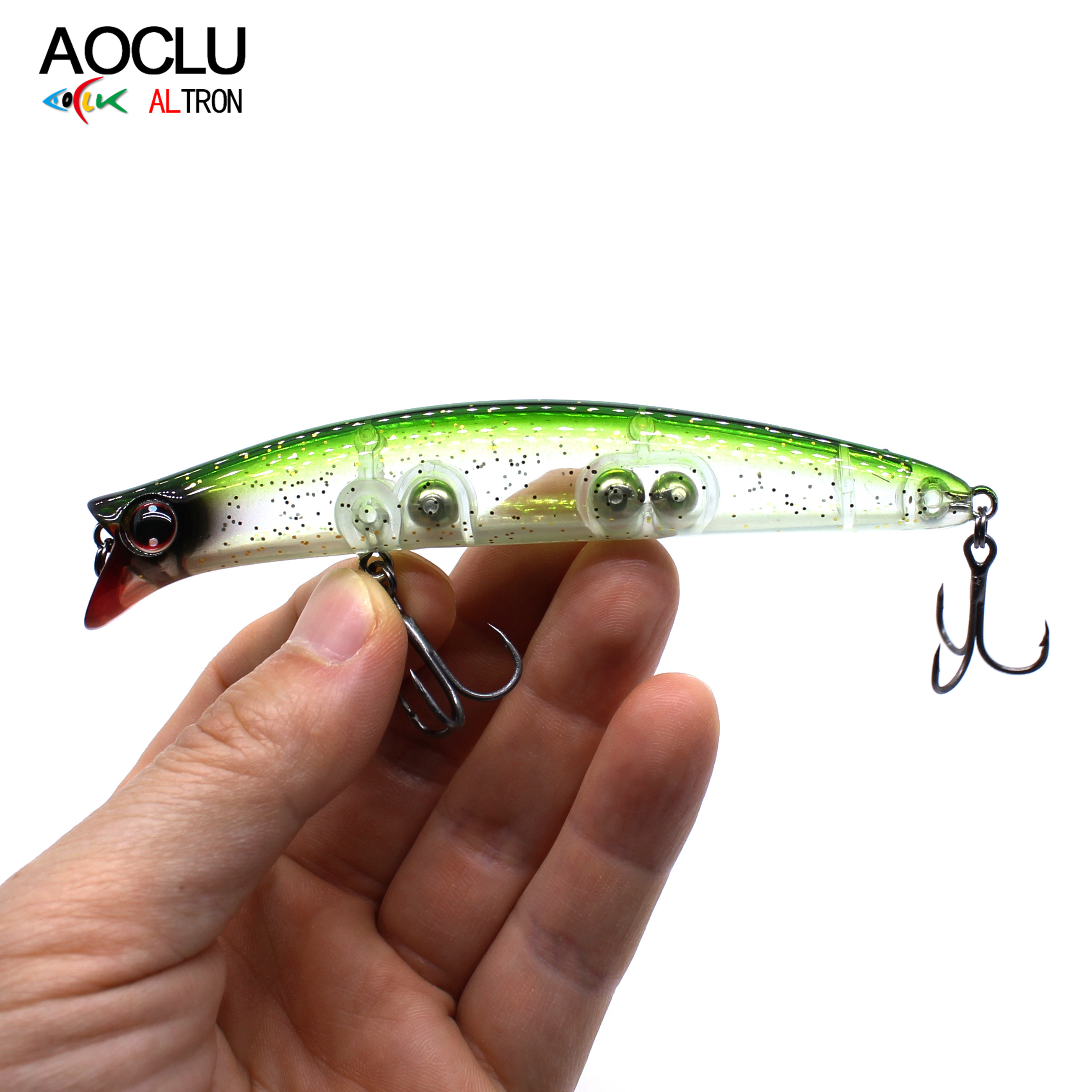 AOCLU Floating Wobbler 110mm 1 - đánh giá và giá Fishing Lure Topwater