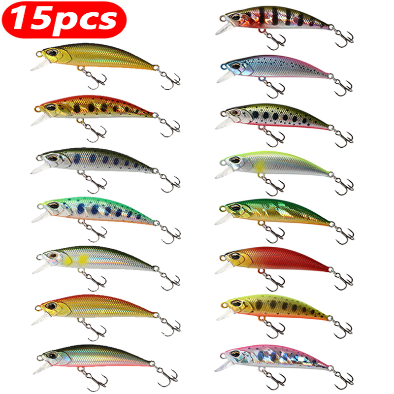 15Pcs Sinking Minnow Fishing L - đánh giá và giá Fishing Lure Jerkbait