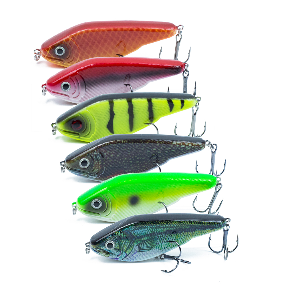 Hanlin NEW Glide Jerkbait 90mm - đánh giá và giá Fishing Lure Jerkbait