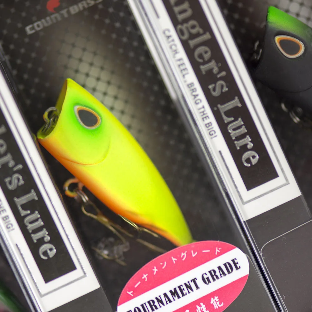 Countbass Popper Hard Bait Fis - đánh giá và giá Fishing Lure Popper