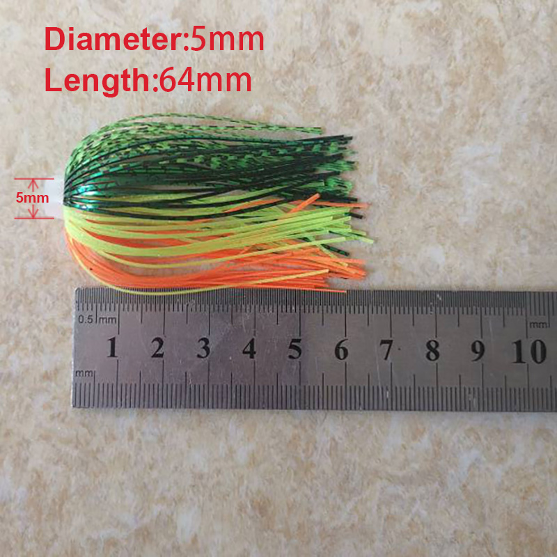 5 pcs/lot  88 Strands  64mm Si - đánh giá và giá Fishing Lure Buzzbait