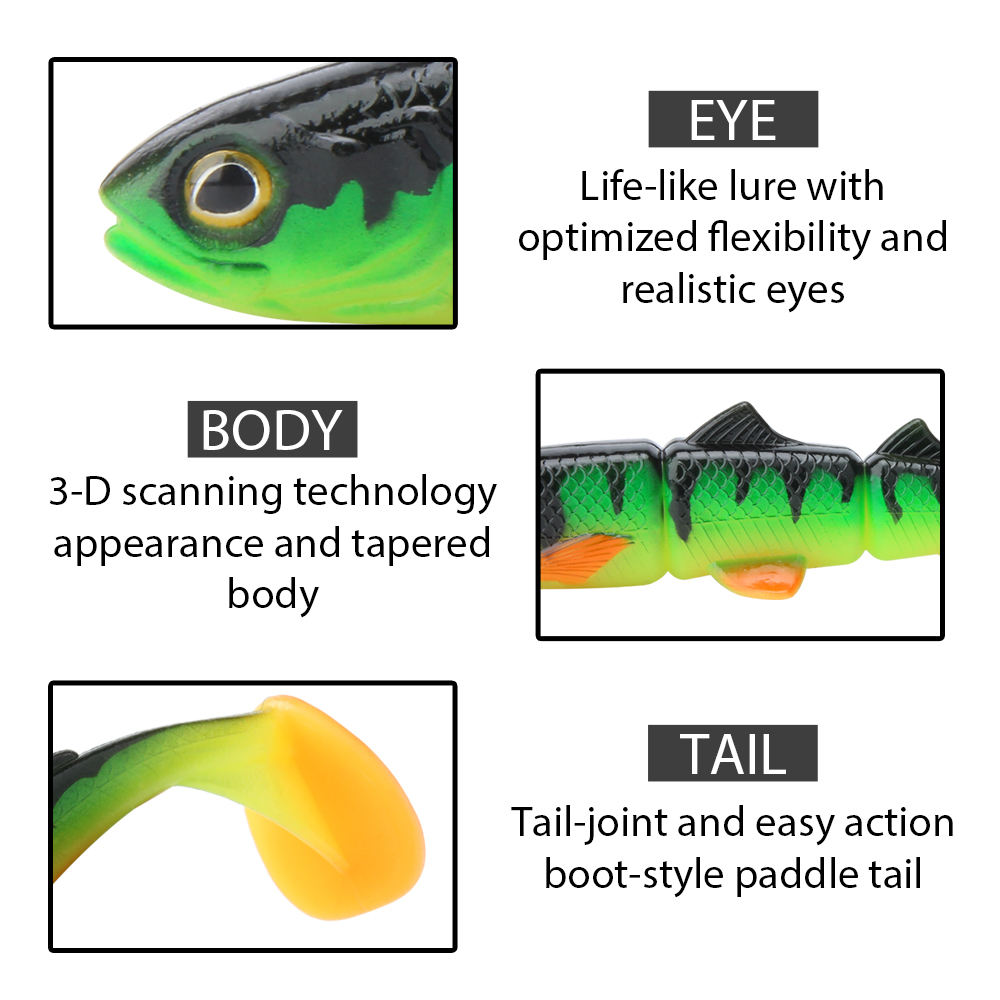 Spinpoler 16cm/22cm Jointed Sh - đánh giá và giá Fishing Lure Popper