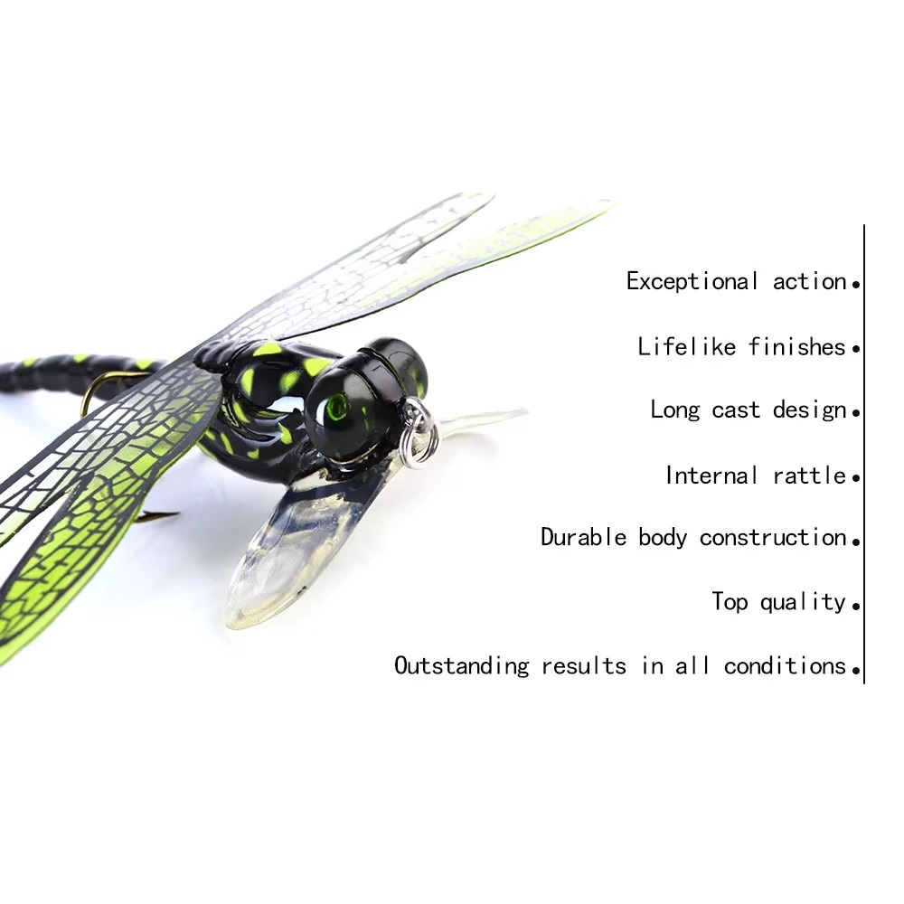 FTK 6g Topwater Dragonfly Dry  - đánh giá và giá Fishing Lure Popper