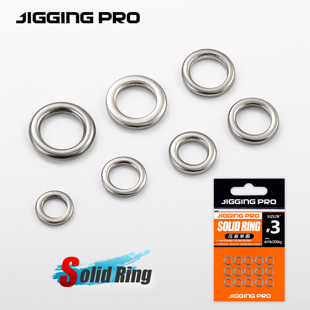 JIGGING PRO Fishing Solid Ring - đánh giá và giá Fishing Lure Jig