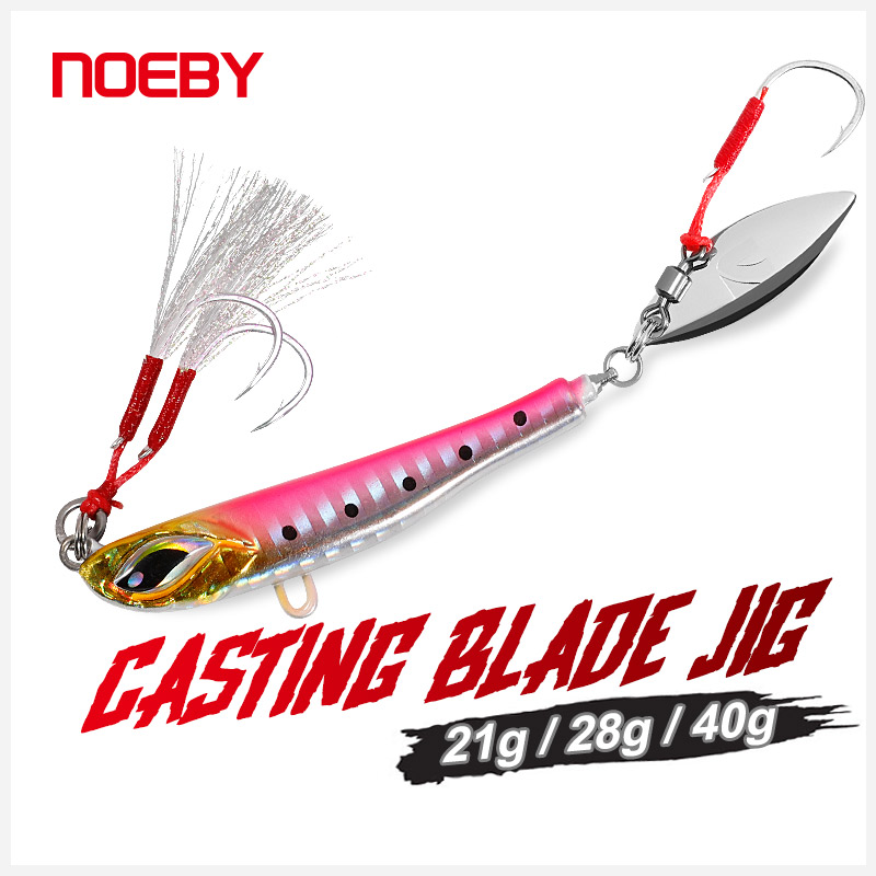 Noeby Blade Jig Lure 21g 28g 4 - đánh giá và giá Fishing Lure Blade Bait