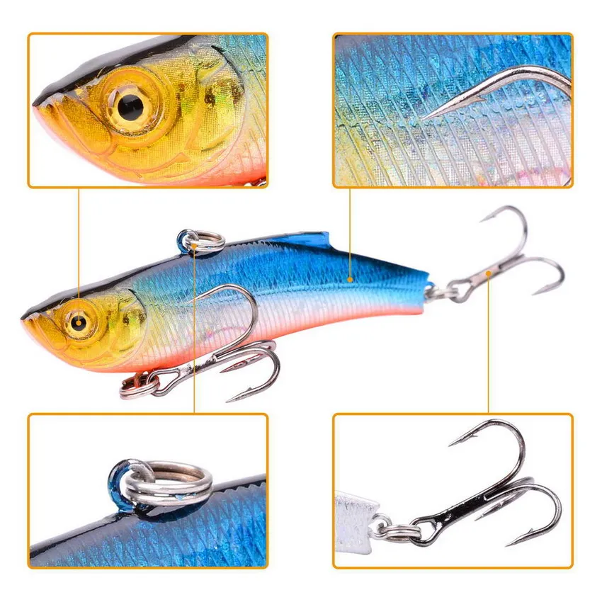 1 PCS 7 cm / 17.8g Winter Hard - đánh giá và giá Fishing Lure Spinnerbait