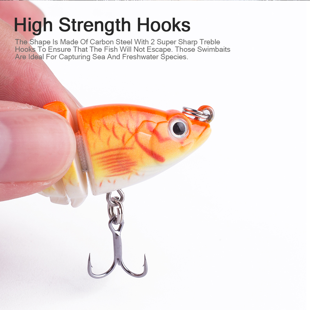 Mini Multi Jointed 6cm/4.7g Wo - đánh giá và giá Fishing Lure Popper