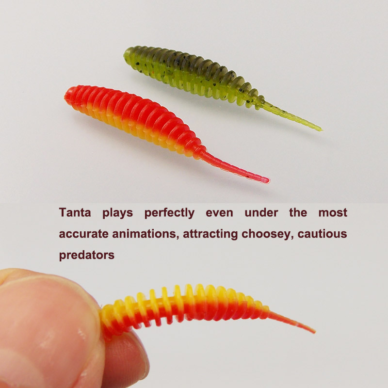ESFISHING Fishing Tiny Worm Ba - đánh giá và giá Fishing Lure Soft Plastic