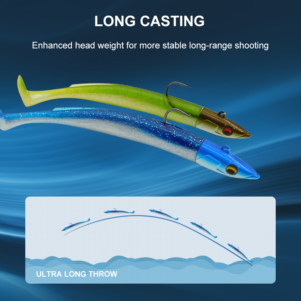 ESFISHING Soft Fishing Lures L - đánh giá và giá Fishing Lure Soft Plastic