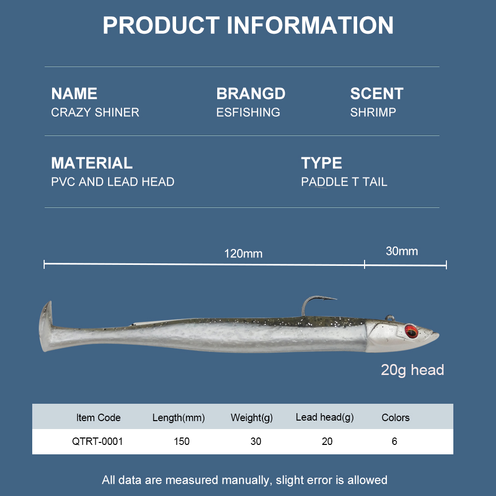 ESFISHING Soft Fishing Lures L - đánh giá và giá Fishing Lure Soft Plastic
