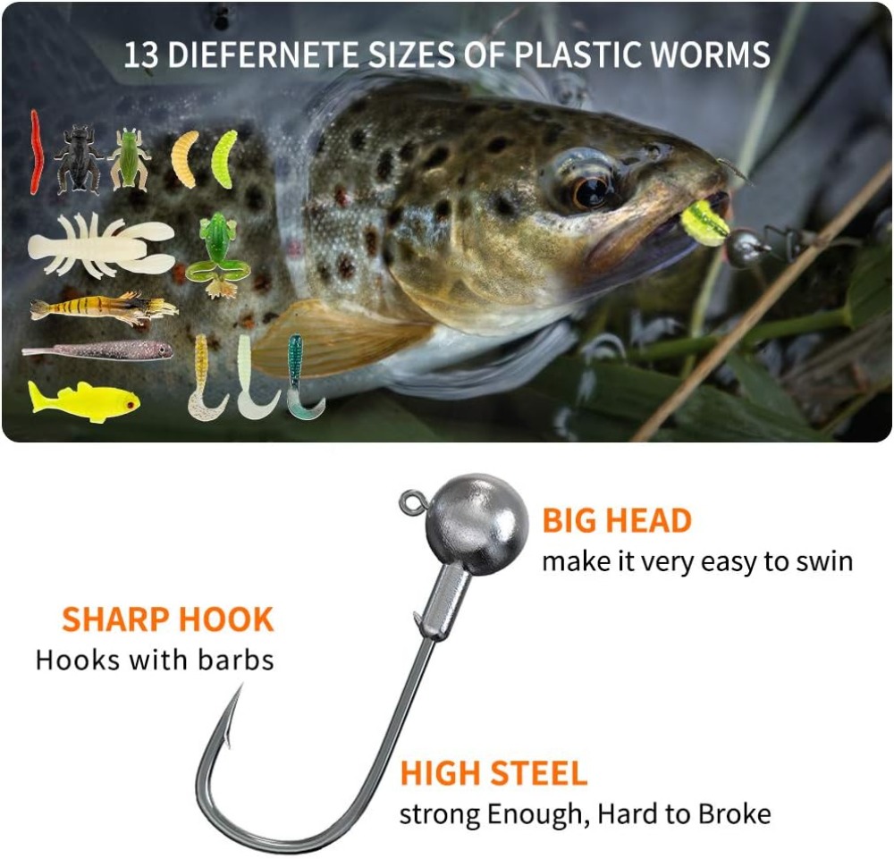 78Pcs Fishing Lures Kit for Ba - đánh giá và giá Fishing Lure Spoon