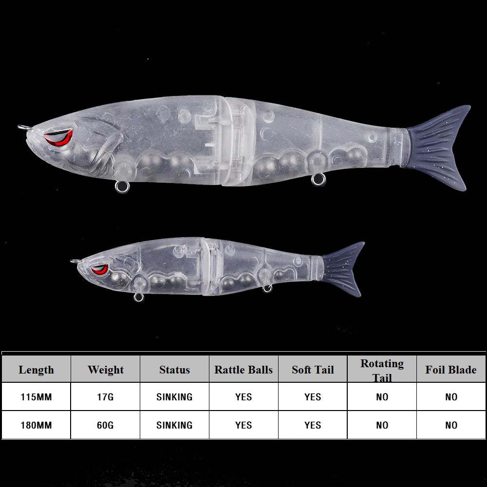 Chan’sHuang 5PCS Unpainted Bla - đánh giá và giá Fishing Lure Popper