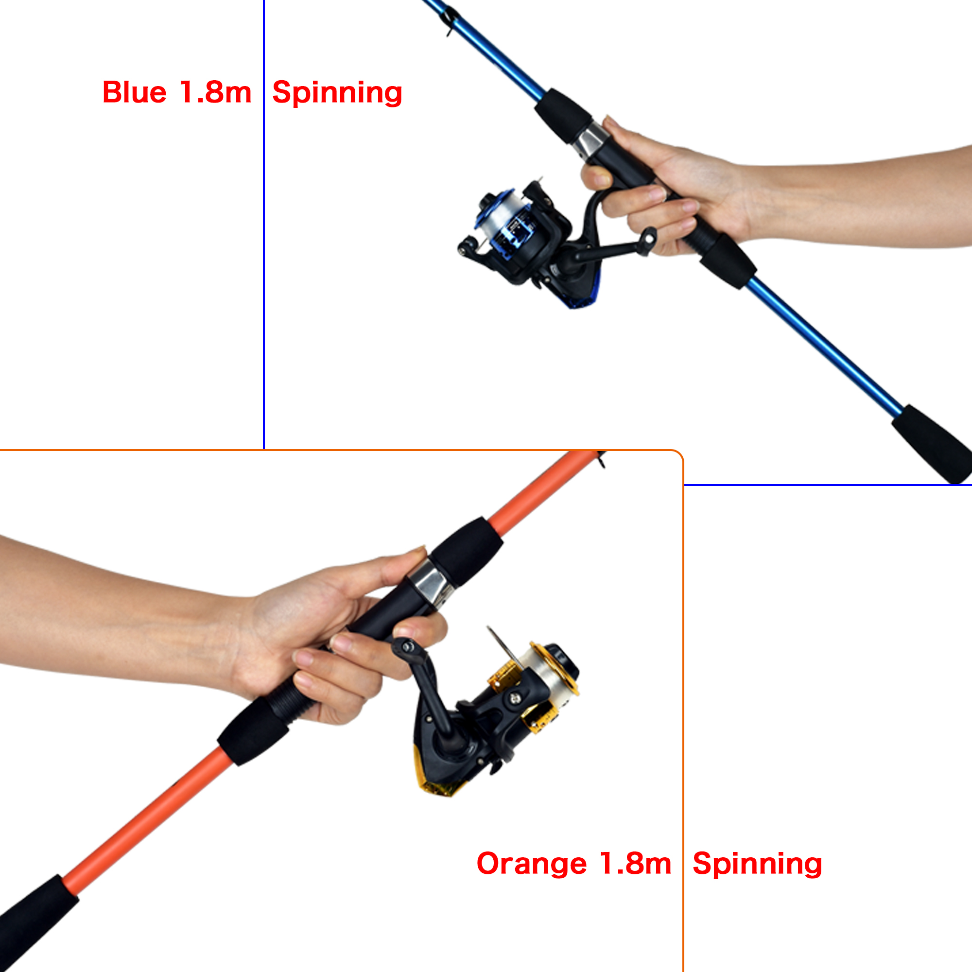 BIUTIFU Spinning Fishing Rod S - đánh giá và giá Fishing Lure Spinnerbait