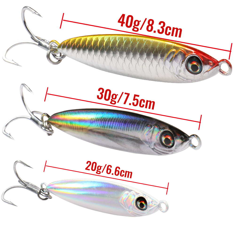 GOBAIT Metal Jig Lure 20g 30g  - đánh giá và giá Fishing Lure Swimbait