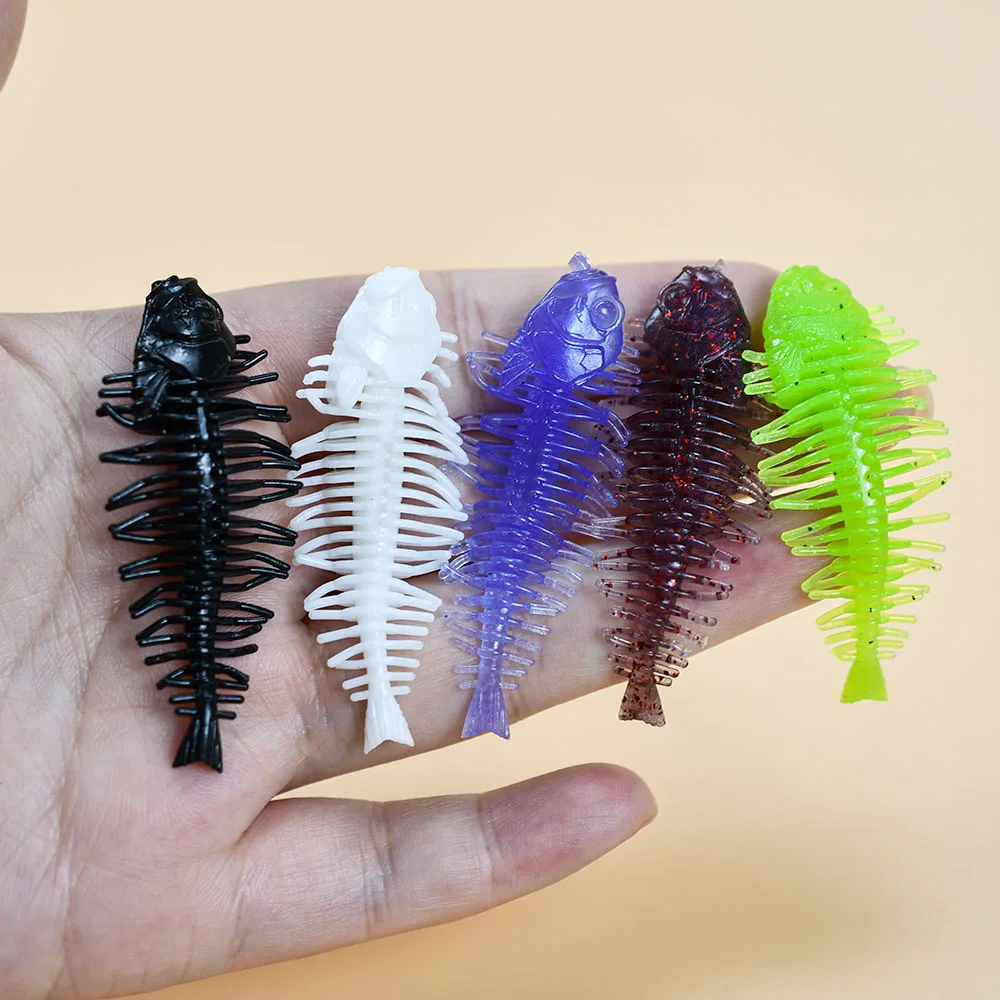 10Pcs Pesca Fish Bone High Ela - đánh giá và giá Fishing Lure Swimbait