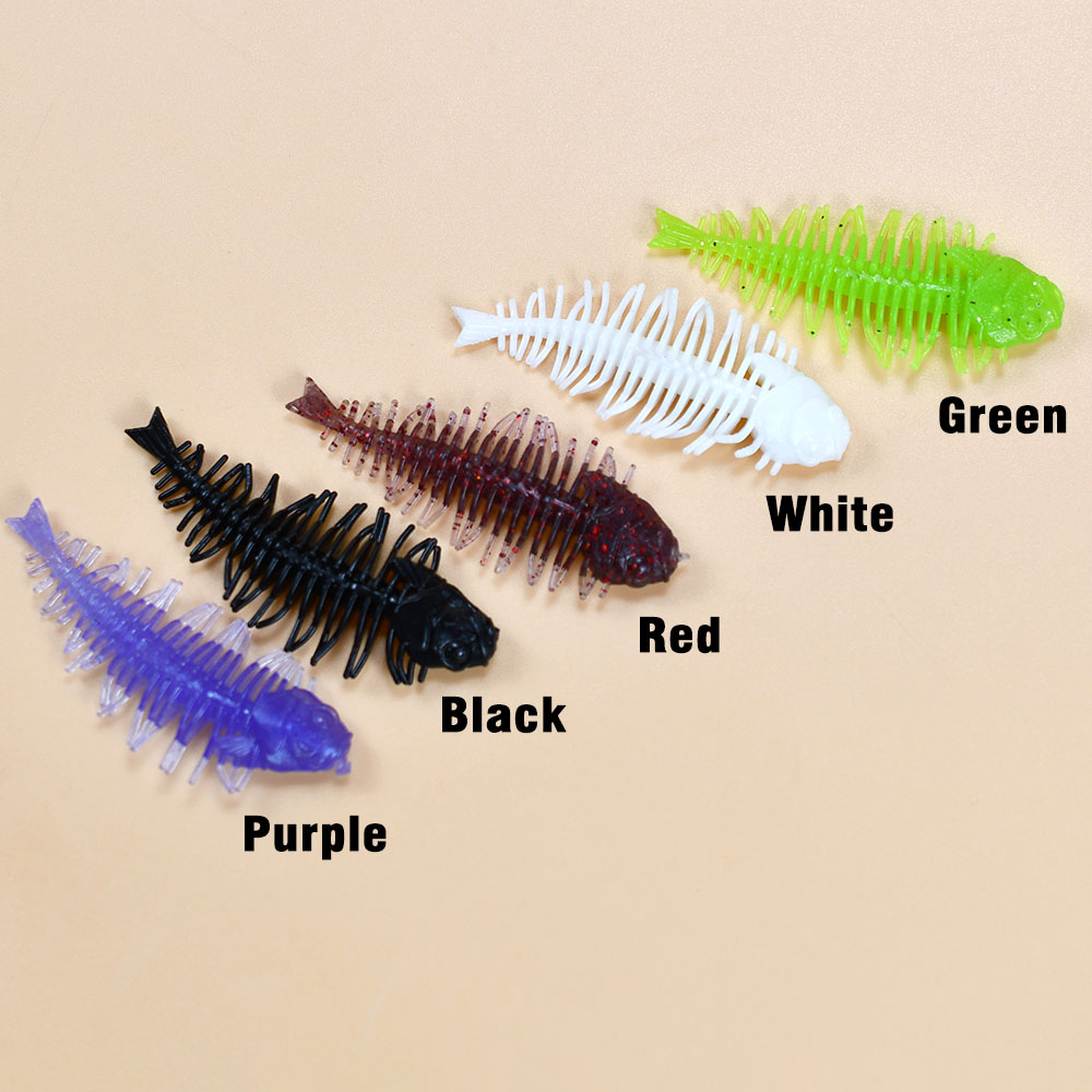 10Pcs Pesca Fish Bone High Ela - đánh giá và giá Fishing Lure Swimbait